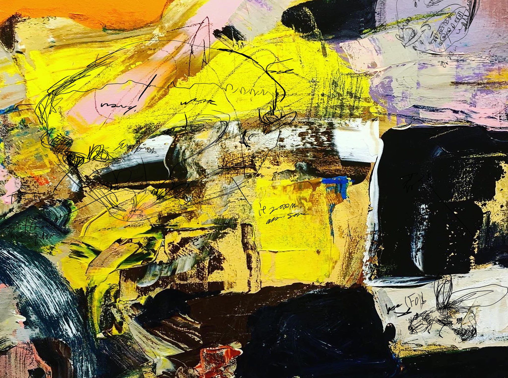 Art exhibition 「ズーーーム/ ZOOOM」 by Ryusuke Sano 佐野凛由輔